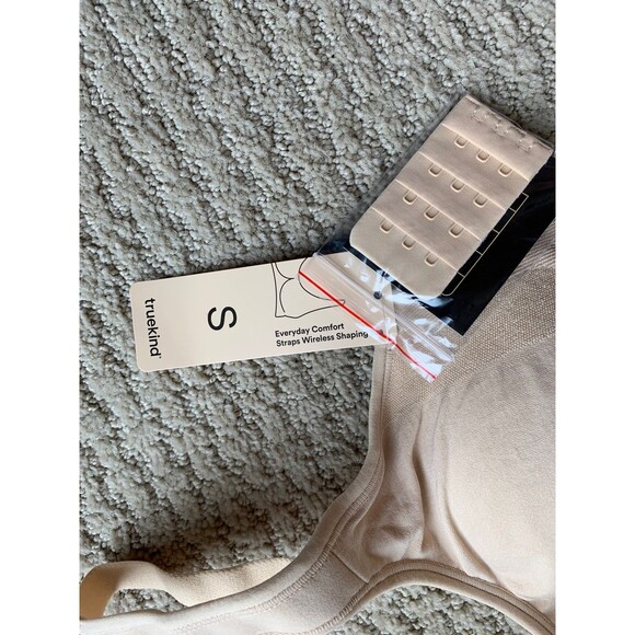 Truekind Everyday Comfort Straps Wireless Tan Convertible Bra Sz S New - Picture 6 of 7